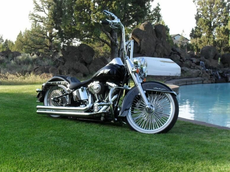 Burly Brand Rear Adjust-A Ride ST - B28-250 For Harley Softail 1984-1988