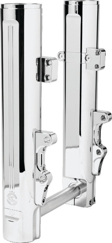 Performance Machine Dyna Leg Assembly 49mm Chrome - 0208-2177-CH For Harley 2006-2021