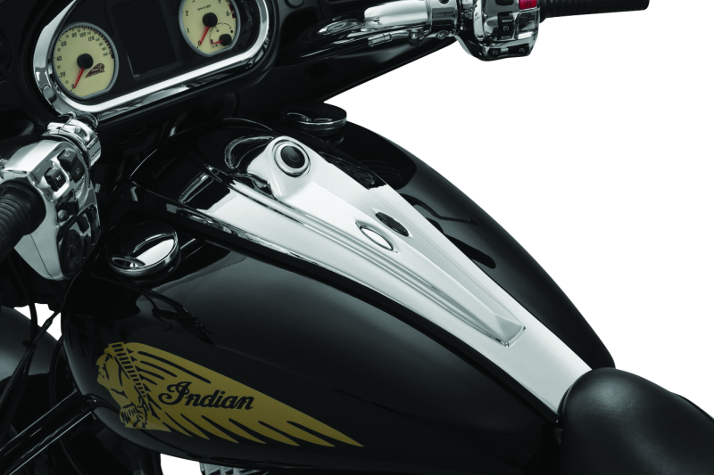 Kuryakyn Dash Console John Shope Series Chrome - 5626 For Indian 2014-2021