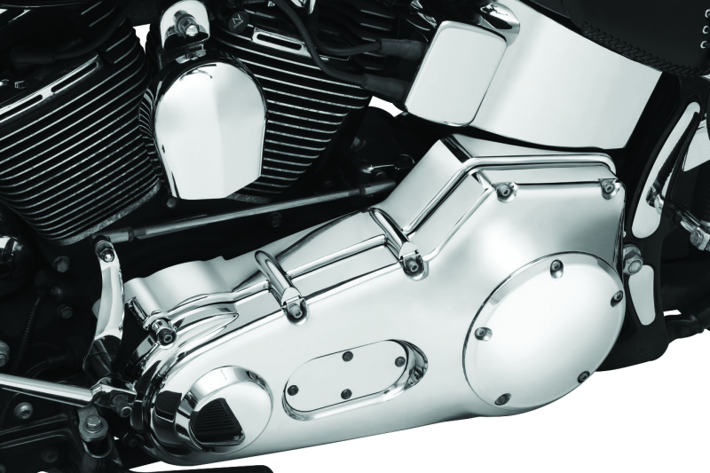 Kuryakyn 8291 Cast Inner Primary Cover 00-06 Softail Models Chrome