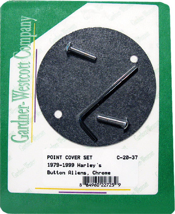 Gardner-westcott 830-1026 C-20-37 POINTS COVER SET CHROME 79-99 EVO