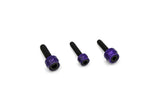 Santoro Fabworx SF10021 Chacho's Bolt Kit Black M8 ENG Trans Prim For Harley Motorcycles 2017-2026