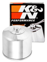 K & N Engineering Oil Filter Powersports Canister Chrome - KN-172C For Harley 1980-1986