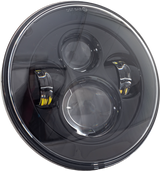 Letric Lighting Co LLC-ILH-7B 7" LED Headlight Black For Indian 2012-2024