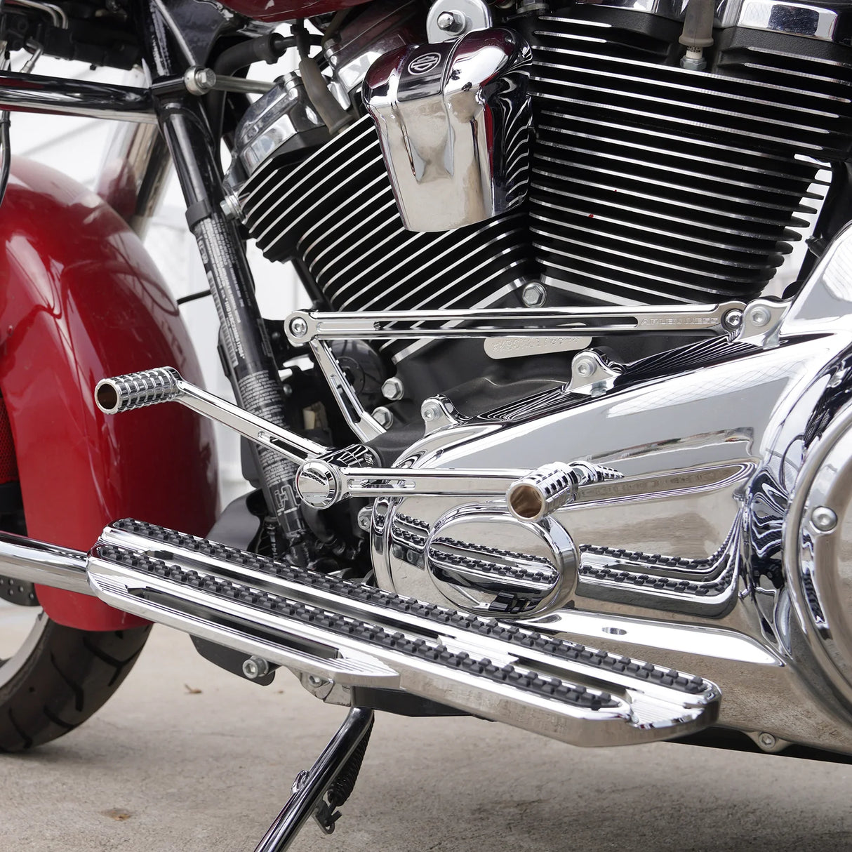 Arlen Ness SpeedLiner Foot Control Kit Chrome - 420-102 For Harley Touring 1999-2026