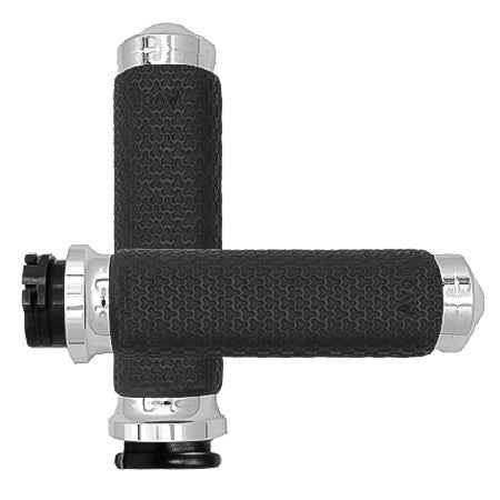 Avon 40-4732C MF-63-CH CABLE THROTTLE MEMORY FOAM GRIP CHROME