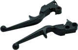 Kuryakyn 1845 Trigger Lever Set 96-Up Cable Gloss Black