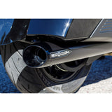 S&S Cycle 4" Broadhead Slip-On Mufflers Slash Cut Black - 550-1075 For Indian 2014-2022