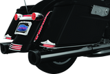 Kuryakyn Rear Fender Accents Flhx & Fltr Models Chrome - 7797 For Harley Touring 2006-2023