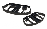 Burly Brand MX Style Floorboards Black - B13-1050B For Harley Motorcycles 1985-2026