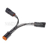 Namz V-Twin Touring & Trike Models Plug-N-Play Power Port Y-Adapter - NOBD-PYH For Harley Touring 1994-2013