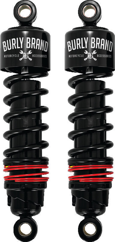 Burly Brand B28-1204B FLH Slammer Shocks - Black