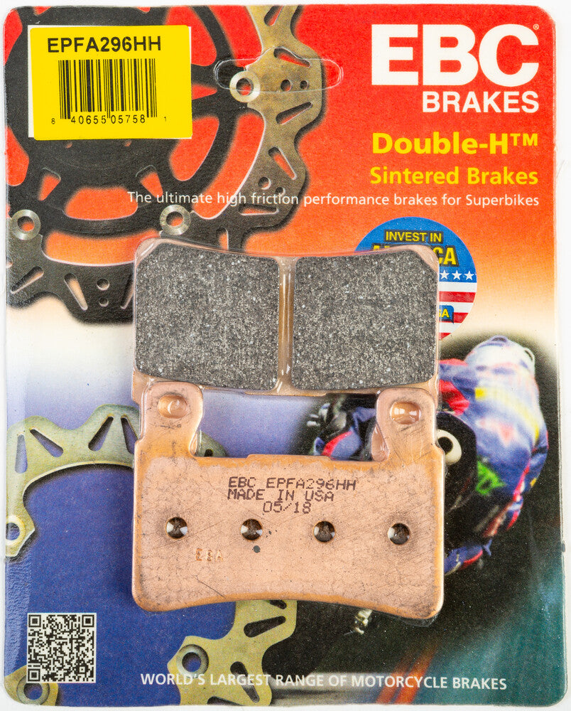 EBC Brake Pads Extreme PRO - EPFA296HH For Harley 2009-2012 | Kawasaki Ninja 2013-2017