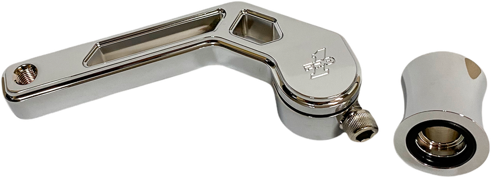 Pro One T-REX Shorty Shifter ARM Chrm ` - 500775 For Harley Touring 2014-2022