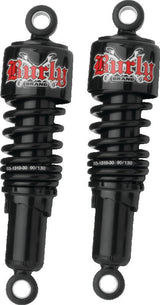Burly Brand Dyna Shocks 10.5in Black - B28-1202B For Harley Dyna 1993-2017