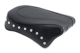 Mustang Motorcycle Mustang Standard Touring Passenger Seat W Studs Black - 76108 For Harley Dyna 2006-2017