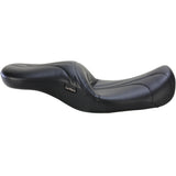 LePera Sorrento 2-Up Seat Stitched Black - LK-907PY For Harley Touring 2008-2023
