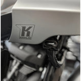Kodlin USA Neowise Bullet Smooth 2-1 LED Turn Signal Black - K68532 For Harley Softail Low Rider 2022-2025