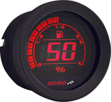 Koso North America 27-5795 BA050903 DIGITAL GAUGE CLUSTER BLACK BEZEL 04-13 FLHT AND FLTR