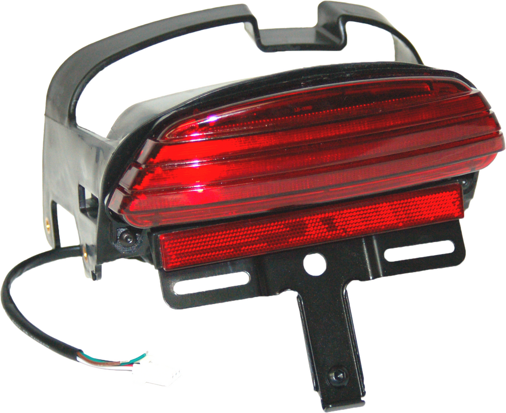 Letric Lighting Co 850-09560 LLC-STTL-RS SOFTAIL LED TAILIGHT RED LENSE