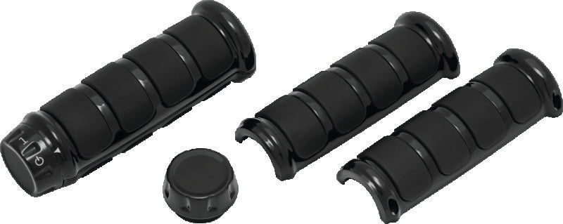 Kuryakyn 6781 ISO Grips For Heated Grips Black