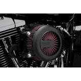 Vance & Hines VO2 Rogue Air Intake Kit Wrinkle Black - 40371 For Harley Sportster 1991-2022