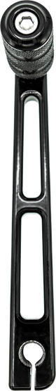 Santoro Fabworx SF30051 Twice Tight Perf Shift With TOE PEG Black For Harley Touring 1998-2013
