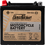 Harddrive High Perform Battery YTX-14 CCA 200 - HRDM7RH4S For Harley Rod / Screamin' / Night / Street 2002-2006