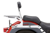 Cobra 82-96532 602-2001 DETACHABLE BACKREST ROUND CHROME SOFTAIL 00-06