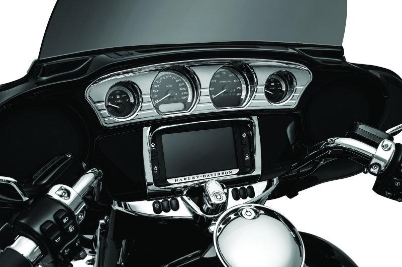 Kuryakyn Switch Panel Accent Chrome - 7283 For Harley Touring 2014-2023