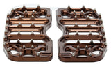 Flo Motorsports 122-8155 FPEG-800V5BRZ V5 FLOORBOARDS BRONZE