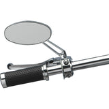 DRAG SPECIALTIES Stealth Mirror - Side View Oval Chrome