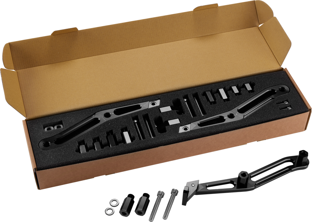 Racing Brothers Remote Reservoir Mounting Bracket Kit - R1600127 For Harley Touring 2014-2026