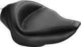 Mustang Motorcycle Mustang 3.3 GAL Wide Touring Solo Seat Black - 76148 For Harley Motorcycles 2004-2021