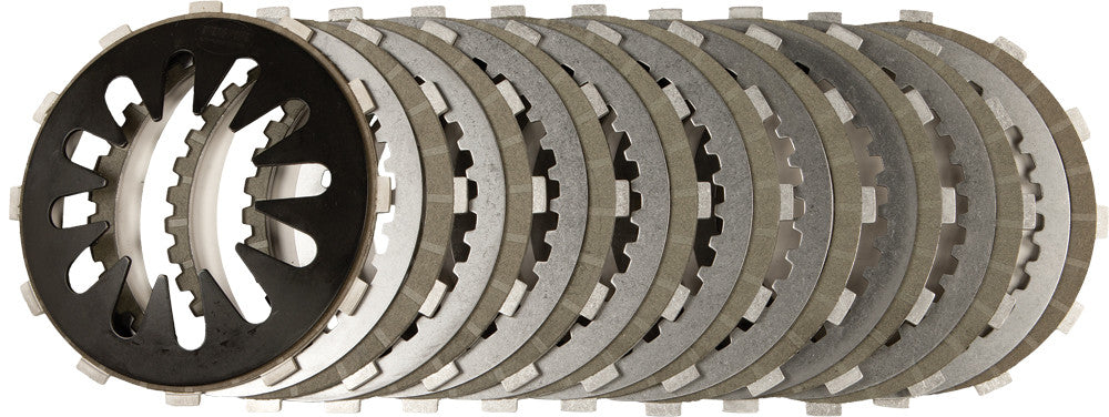 Energy One E1 Clutch Kit EX PLT BT 5/6SPD Frictions Plates AND Spring - BTX-14 For Harley Motorcycles 1998-2017