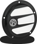Performance Machine Scallop Derby Cover Contrast Cut - 0177-2058-BM For Harley Touring 2016-2021