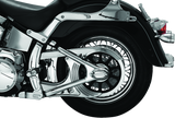 Kuryakyn Boomerang Frame Covers Softails Chrome - 7773 For Harley 2008-2017