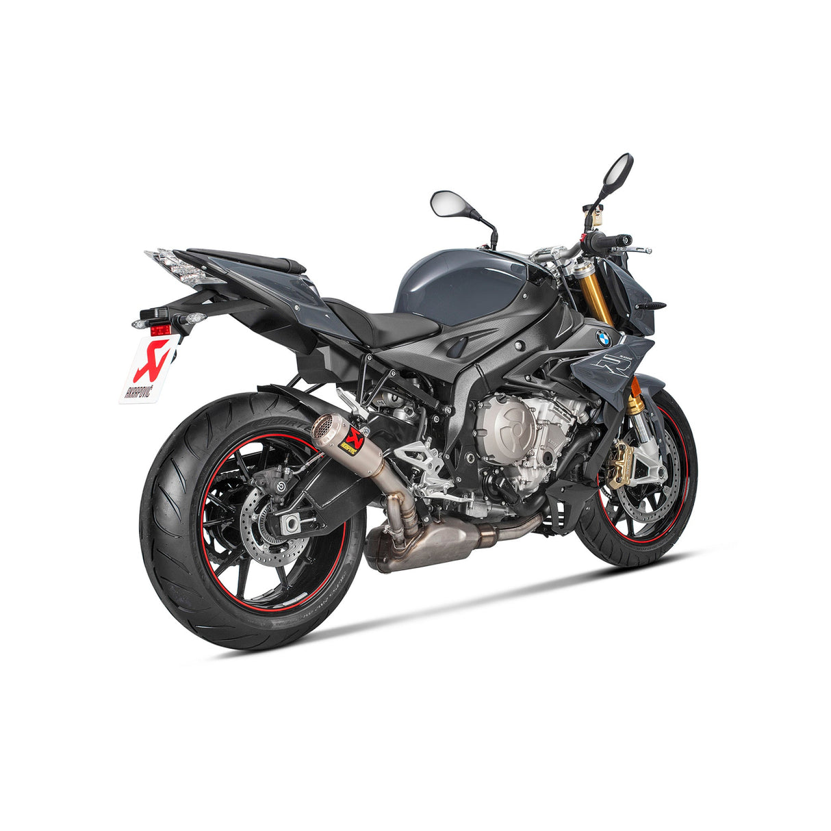 Akrapovic Slip-On Line Muffler - S-B10SO9-CUBT BMW S1000R 2017-2020