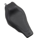Mustang Tripper™ Solo Seat Without Backrest Stitched Black - 76457 For Harley Touring 1997-2007