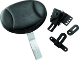 Kuryakyn Plug-In Driver Backrest Chrome - 1670 For Harley Touring 1997-2021