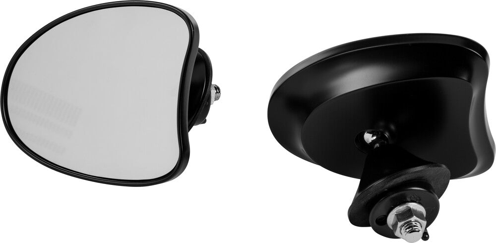 Harddrive 270332 Tapered Fairing Mirrors Chrome For Harley Touring 2014-2019
