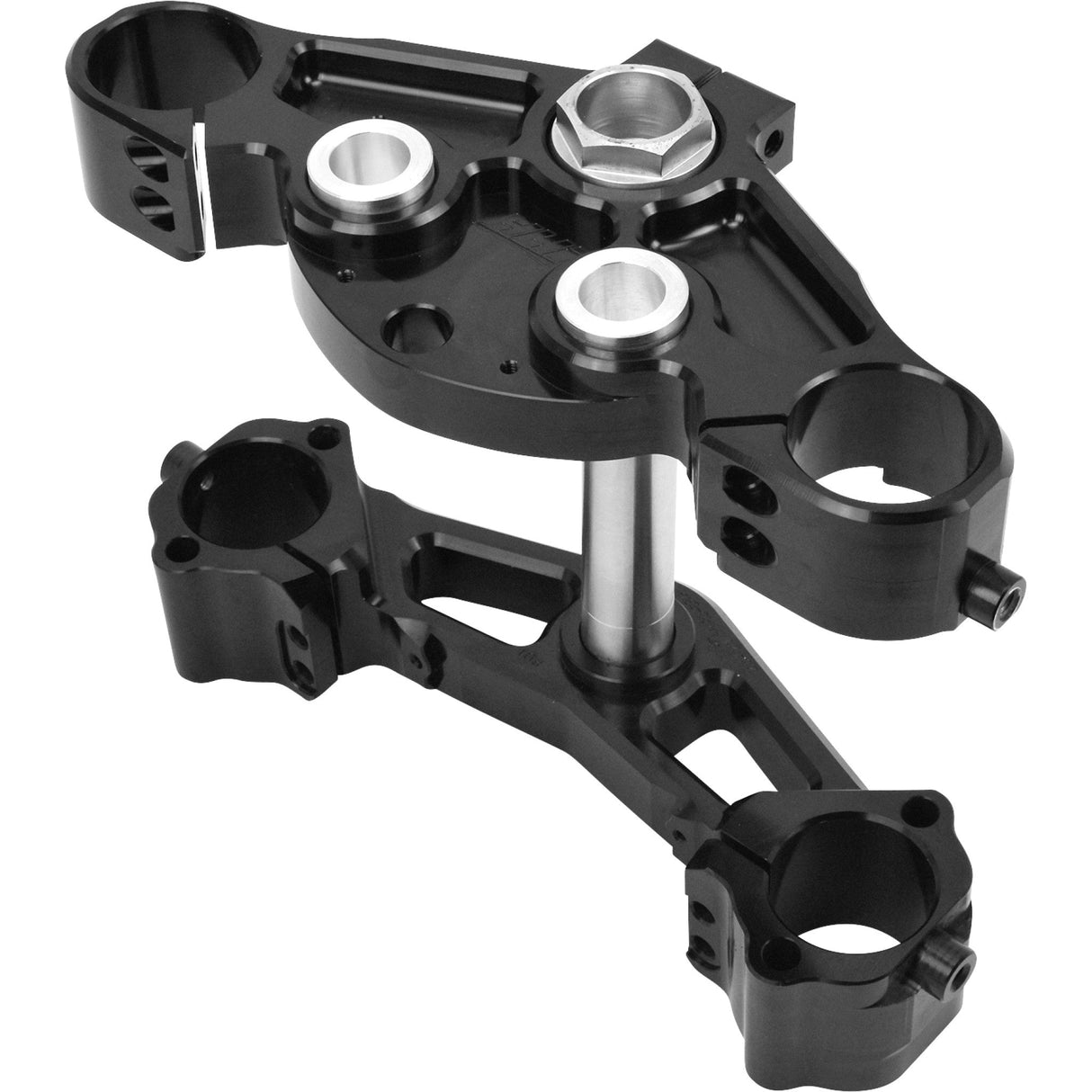 Hawg Halters 49 Mm Triple Tree Triple Tree 49 Mm Stock Replacement Black - 49FLAR3-SR14 For Harley Touring 2014-2023