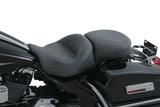 Mustang Motorcycle Electra Glide Standard Rd Glide, Rd King, Street Glide Touring 1PC Seat Black - 76033 For Harley Touring 2008-2021