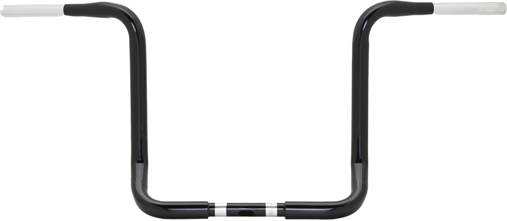 Harddrive 1.25" Bagger Ape-Hanger 16" Gloss Black Cable - 21-571SB For Harley Touring 1980-2007