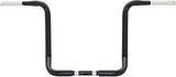Harddrive 21-568SB 1.25" Bagger Ape-Hanger 12" Gloss Black Cable For Harley Touring 1980-2007