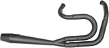 Sawicki 2IN1 Dyna Cannon Full Length Brushed SS For Harley Dyna 1991-2017