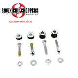 Siouxicide Choppers Softail Detachable Docking Hardware Kit Chrome For Harley Softail 1984-2026