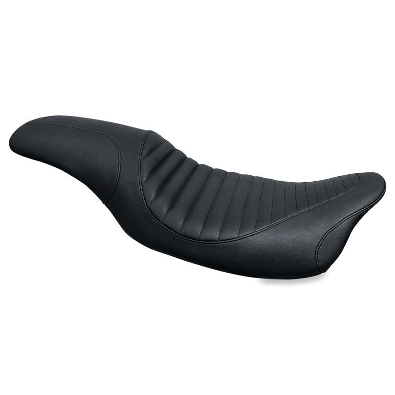 Mustang Motorcycle Electra Glide,rd King,str Glide Tripper Fastback 1PC Seat Black - 76712 For Harley Touring 2008-2021