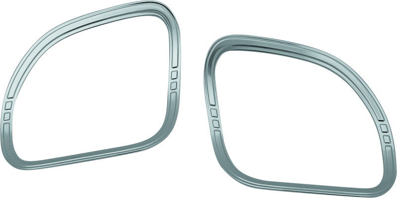 Kuryakyn 7385 Tri-line Speaker Accents For Road Glide Chrome