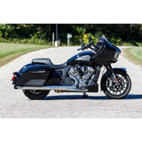 S&S Cycle 4" Broadhead Slip-On Mufflers Slash Cut Chrome - 550-1076 For Indian 2014-2022